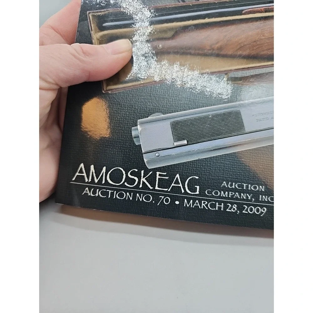 Amoskeag Firearms Auction Catalog Booklet March 28 2009 Excellent